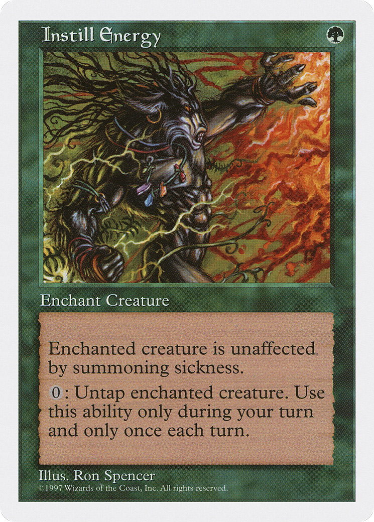 {C} Instill Energy [Fifth Edition][5ED 304]