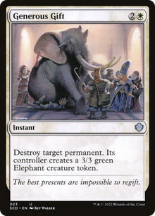 {C} Generous Gift [Starter Commander Decks][SCD 023]
