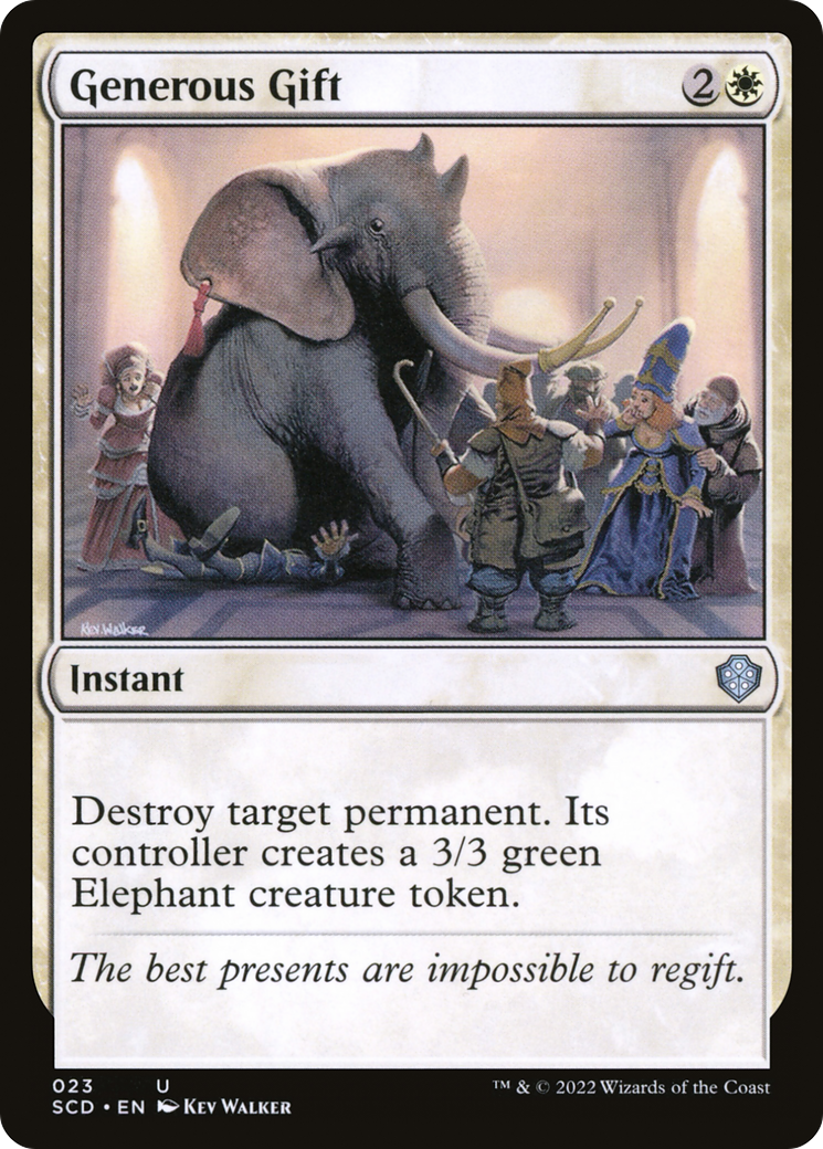 {C} Generous Gift [Starter Commander Decks][SCD 023]