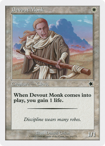 {C} Devout Monk [Starter 1999][S99 014]