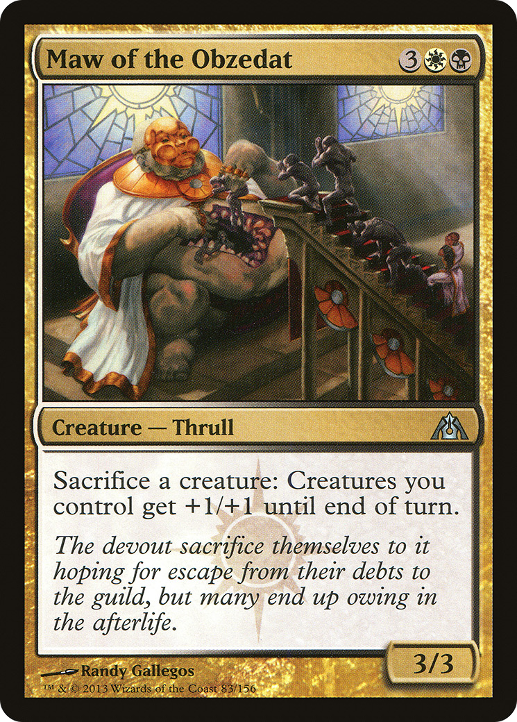 {C} Maw of the Obzedat [Dragon's Maze][DGM 083]