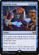 {R} Even the Score (Promo Pack) [Streets of New Capenna Promos][PP SNC 042]