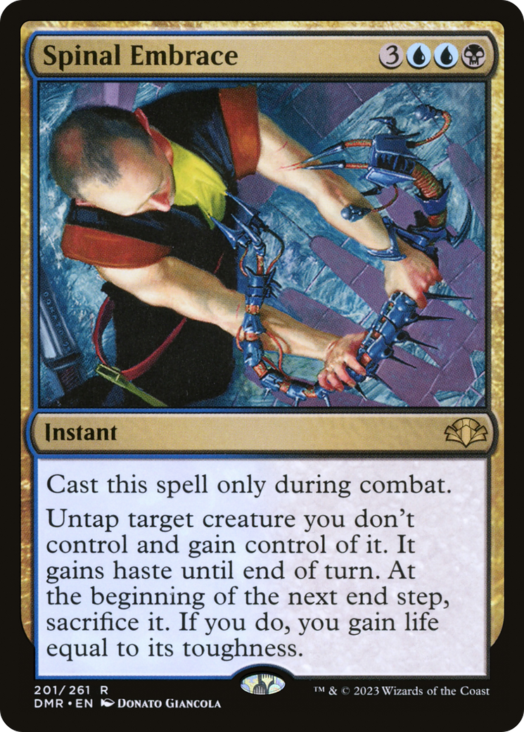 {R} Spinal Embrace [Dominaria Remastered][DMR 201]