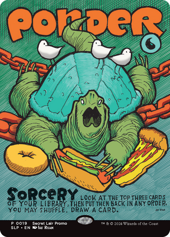 {R} Ponder [Secret Lair Showdown][SLP 019]