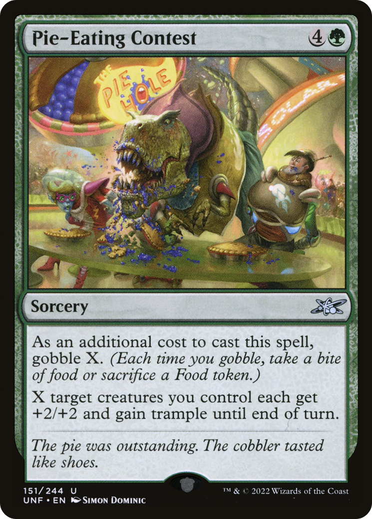 {C} Pie-Eating Contest [Unfinity][UNF 151]