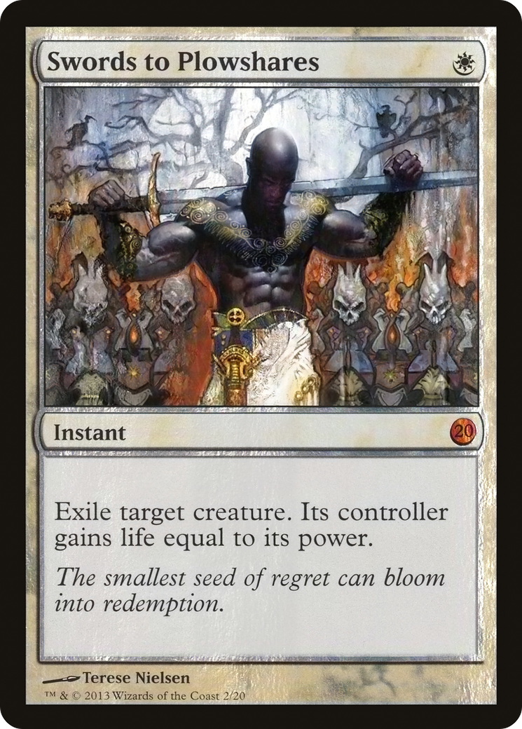 {R} Swords to Plowshares [From the Vault: Twenty][V13 002]