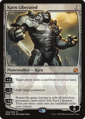 {R} Karn Liberated [Modern Masters 2015][MM2 004]