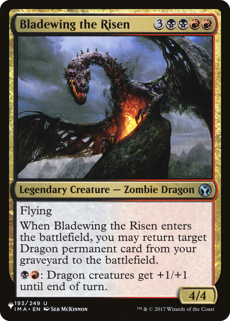 Bladewing the Risen [PLST IMA-193]