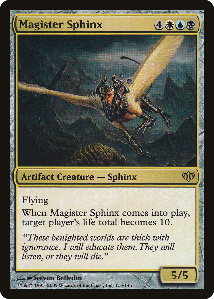 {R} Magister Sphinx [Conflux] [CON 116]