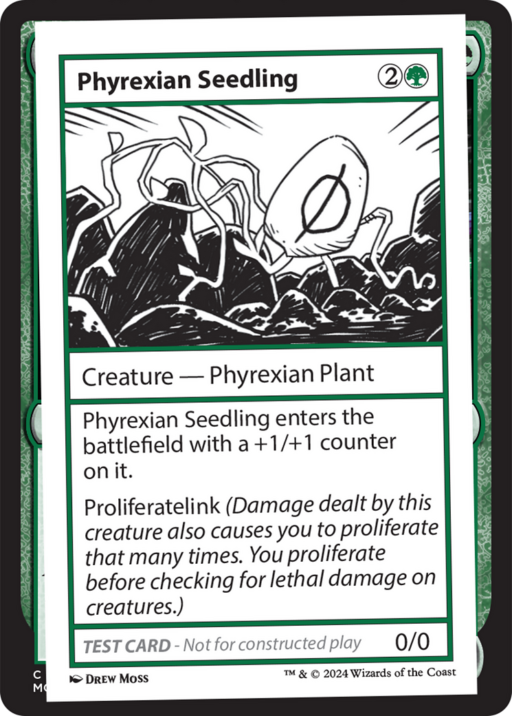 {C} Phyrexian Seedling [Mystery Booster 2 Playtest Cards][MB2 PLAYTEST]