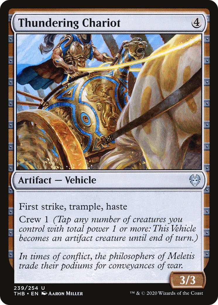 {C} Thundering Chariot [Theros Beyond Death][THB 239]