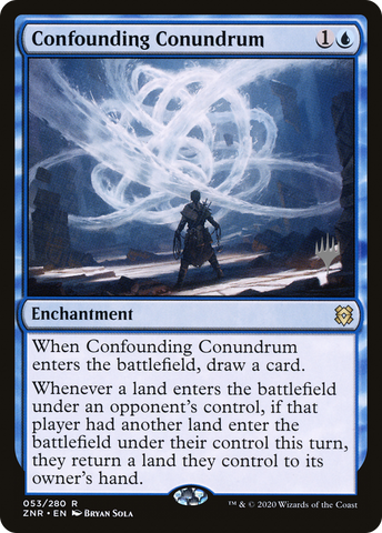 {R} Confounding Conundrum (Promo Pack) [Zendikar Rising Promos][PP ZNR 053]