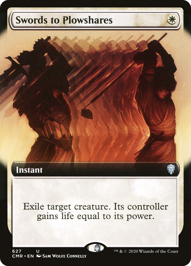 {C} Swords to Plowshares (Extended Art) [Commander Legends][CMR 627]