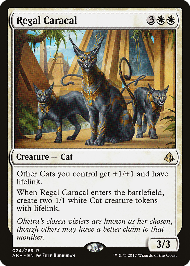 {R} Regal Caracal [Amonkhet][AKH 024] - Misty Mountain Games