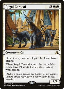 {R} Regal Caracal [Amonkhet][AKH 024]