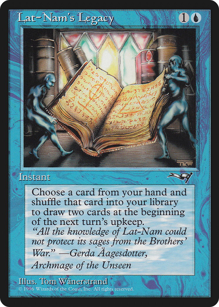 {C} Lat-Nam's Legacy (Reading Scroll) [Alliances][ALL 30B]