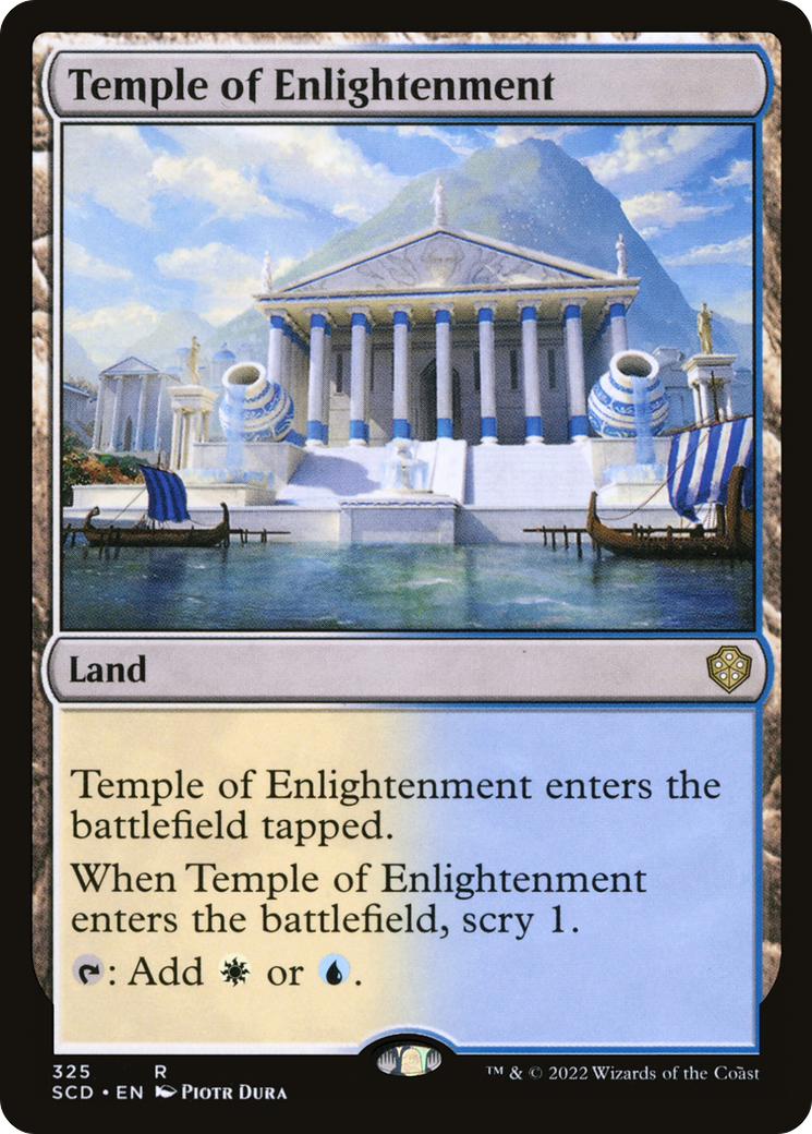 {R} Temple of Enlightenment [Starter Commander Decks][SCD 325]