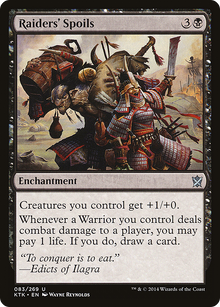 {C} Raiders' Spoils [Khans of Tarkir][KTK 083]
