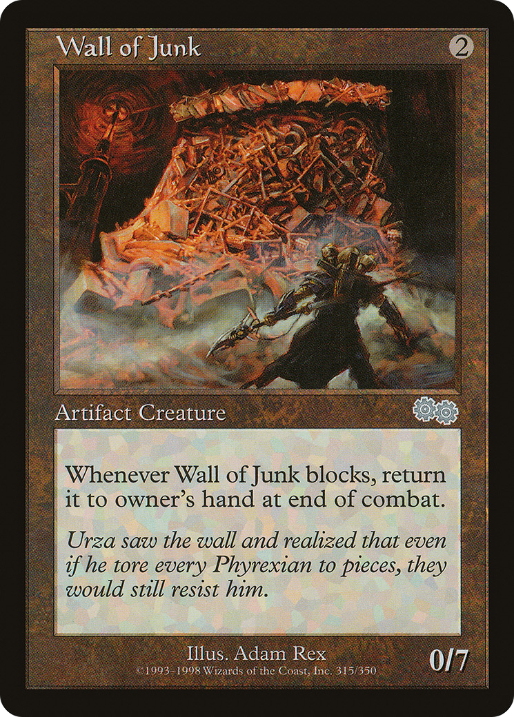 {C} Wall of Junk [Urza's Saga][USG 315] - Misty Mountain Games