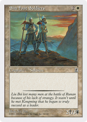 {C} Shu Foot Soldiers [Portal Three Kingdoms][PTK 024]