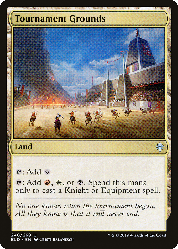 {C} Tournament Grounds [Throne of Eldraine][ELD 248]