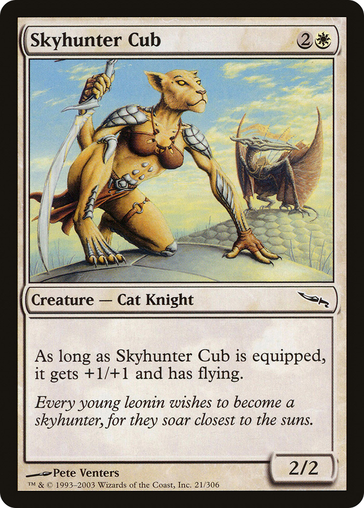 {C} Skyhunter Cub [Mirrodin][MRD 021]