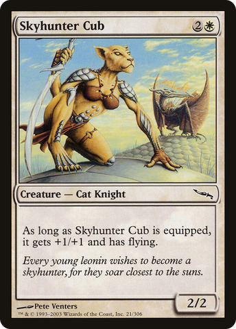 {C} Skyhunter Cub [Mirrodin][MRD 021]