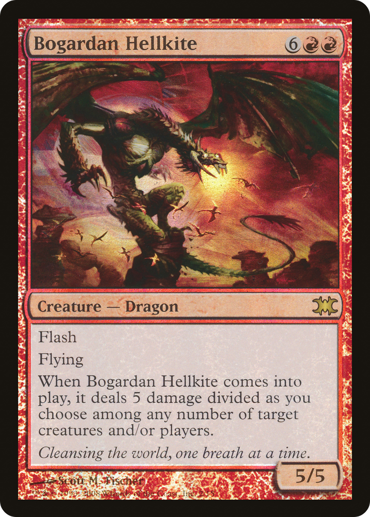 {R} Bogardan Hellkite [From the Vault: Dragons][DRB 002] - Misty Mountain Games