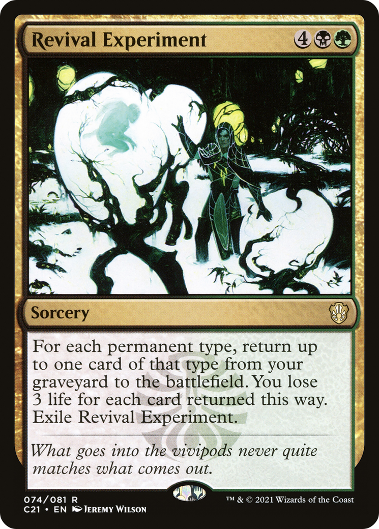 {R} Revival Experiment [Commander 2021][C21 074]