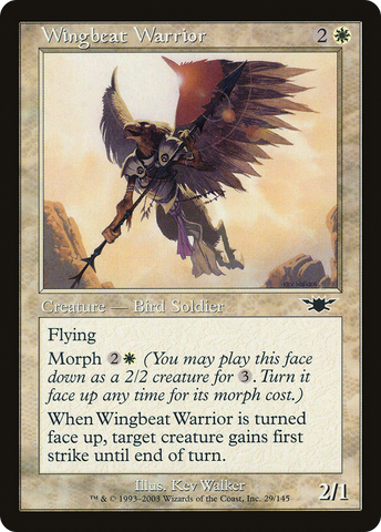 {C} Wingbeat Warrior [Legions][LGN 029]