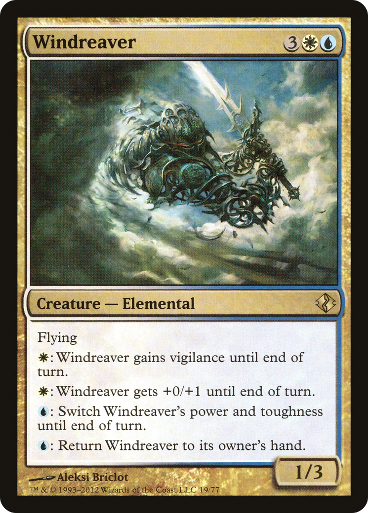 {R} Windreaver [Duel Decks: Venser vs. Koth][DDI 019]