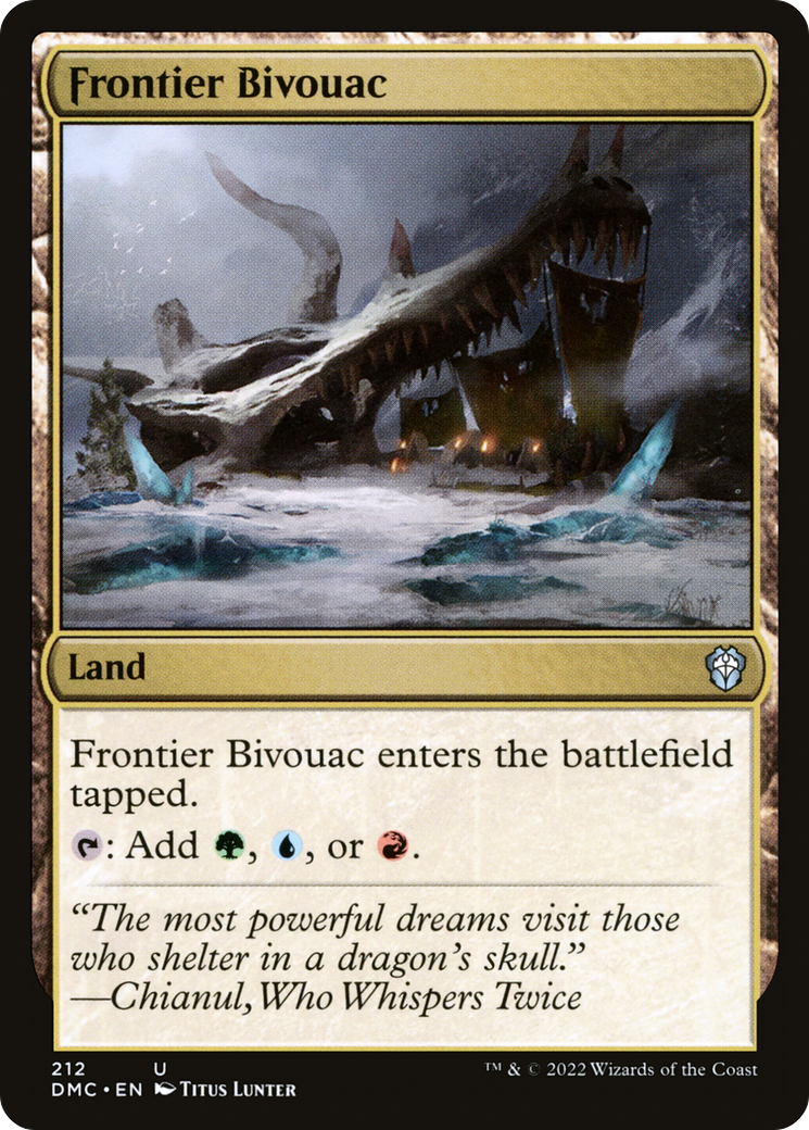 {C} Frontier Bivouac [Dominaria United Commander][DMC 212]