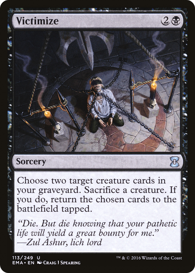 {C} Victimize [Eternal Masters][EMA 113] - Misty Mountain Games