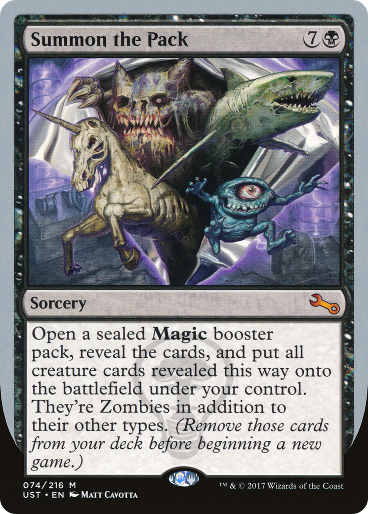 {R} Summon the Pack [Unstable][UST 074]
