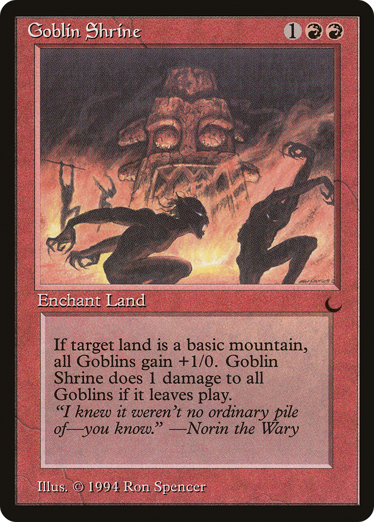 {C} Goblin Shrine [The Dark][DRK 068]