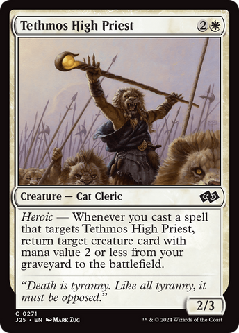 {C} Tethmos High Priest [Foundations Jumpstart][J25 271]