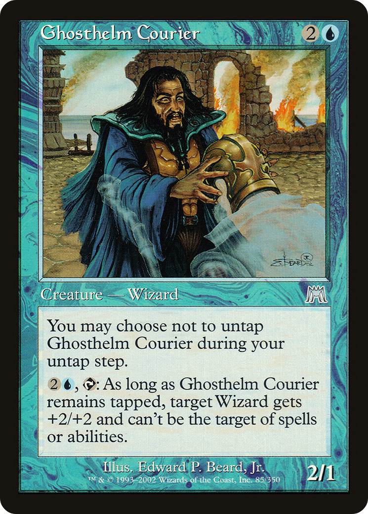 {C} Ghosthelm Courier [Onslaught][ONS 085]