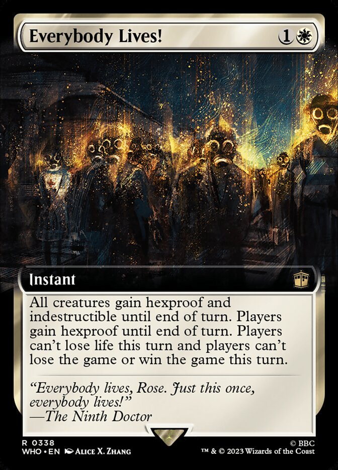 {R} Everybody Lives! (Extended Art) [Doctor Who][WHO 338]