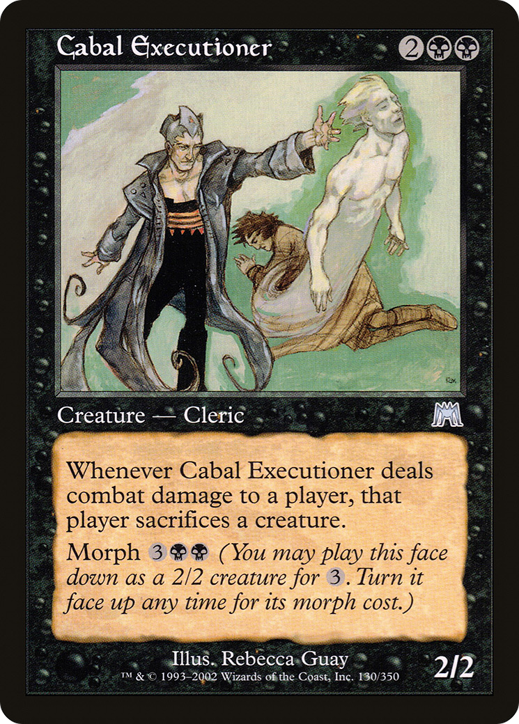 {C} Cabal Executioner [Onslaught][ONS 130]