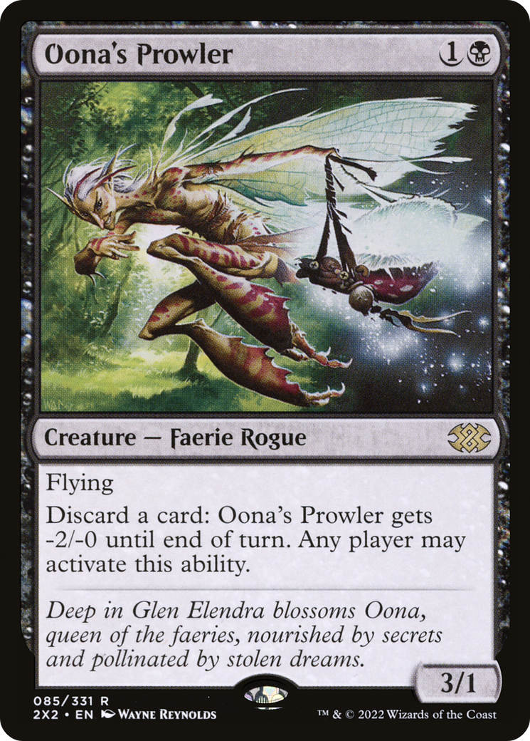 {R} Oona's Prowler [Double Masters 2022][2X2 085]