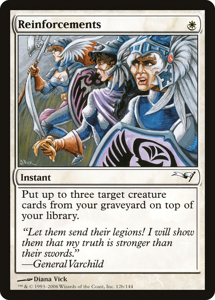 {C} Reinforcements [Coldsnap Theme Decks][CST 12B]