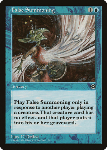 {C} False Summoning [Portal Second Age][PO2 040]