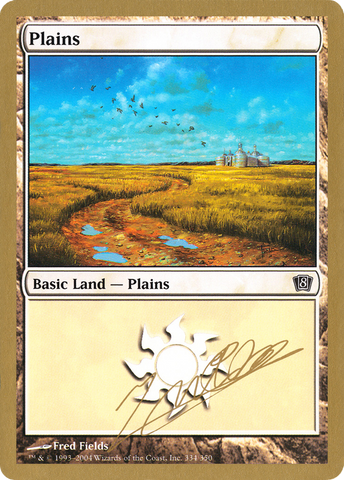 {B}[GB WC04 JN334] Plains (jn334) (Julien Nuijten) [World Championship Decks 2004]