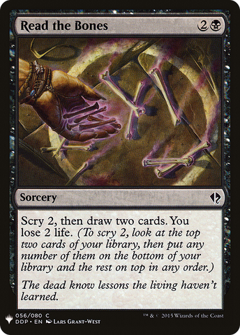 {C} Read the Bones [Mystery Booster][LS DDP 056]