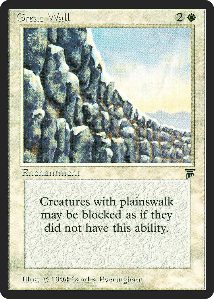 {C} Great Wall [Legends][LEG 017]