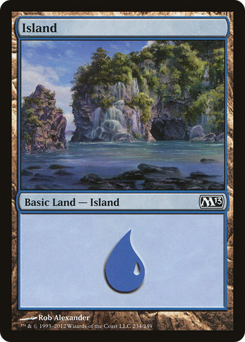 {B}[M13 234] Island (234) [Magic 2013]