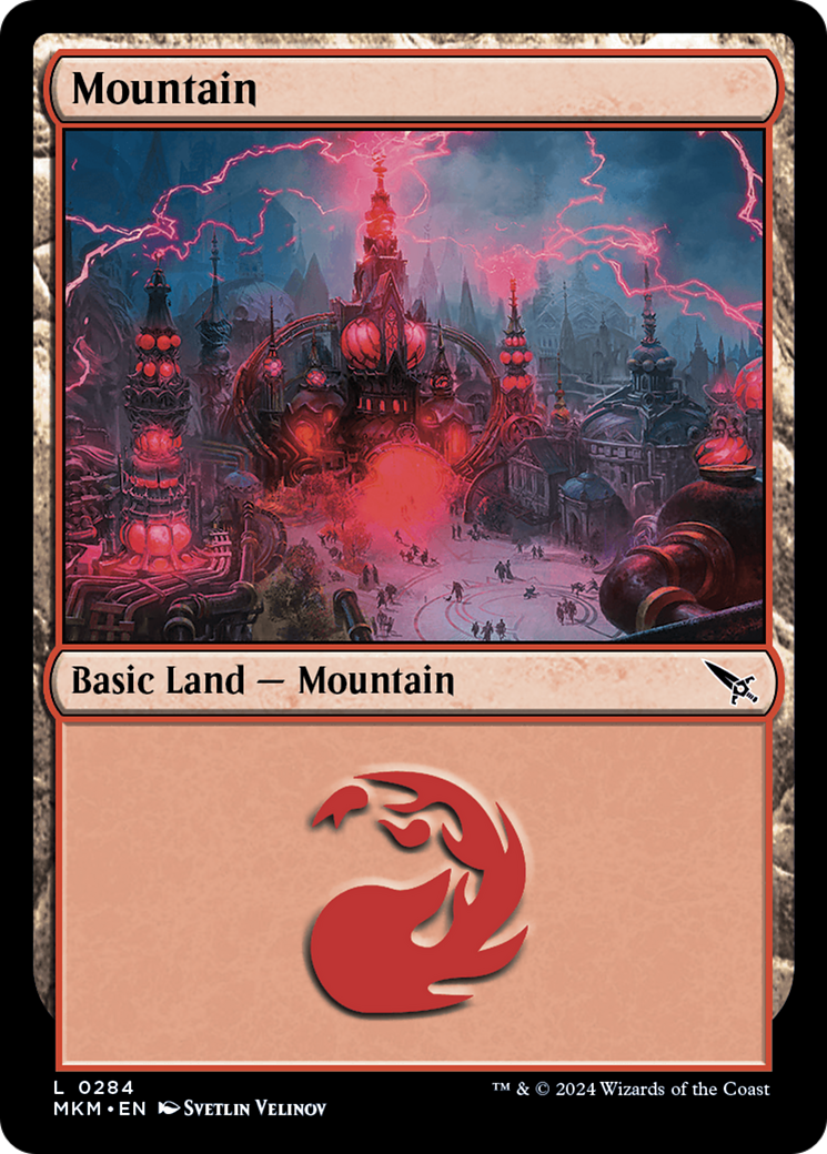{B}[MKM 284] Mountain (0284) [Murders at Karlov Manor]