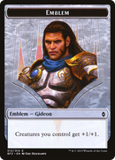 {T} Gideon, Ally of Zendikar Emblem [Battle for Zendikar Tokens][TBFZ 012]