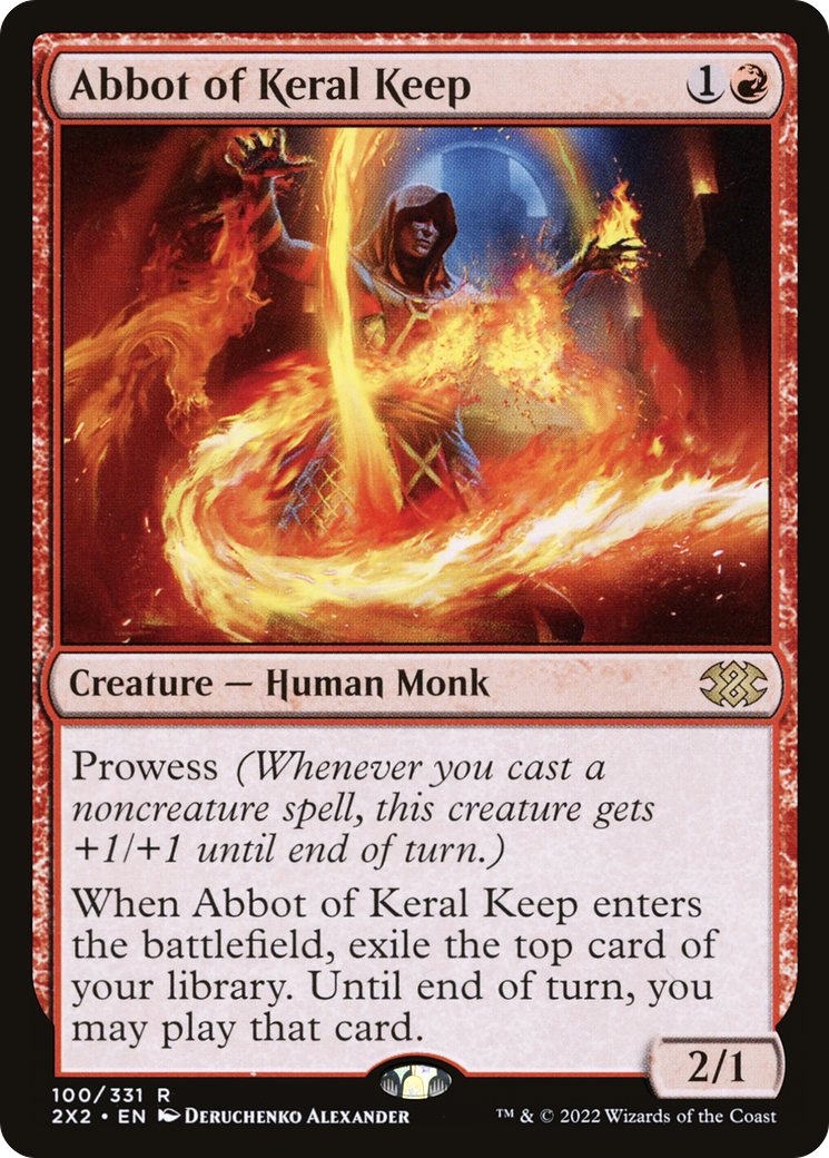 {R} Abbot of Keral Keep [Double Masters 2022][2X2 100]
