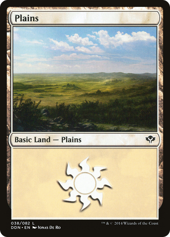 {B}[DDN 038] Plains (38) [Duel Decks: Speed vs. Cunning]